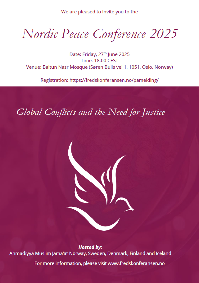Invitation to 2nd Nordic Peace Conference